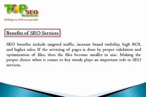 Benefits of seo services